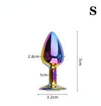 סט שלושה פלאגים אנאלי